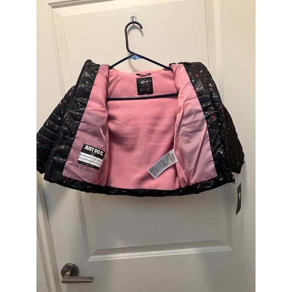 Nike Girls Toddler Puffer Jacket - Size 2 Toddler - Picture 5 of 8
